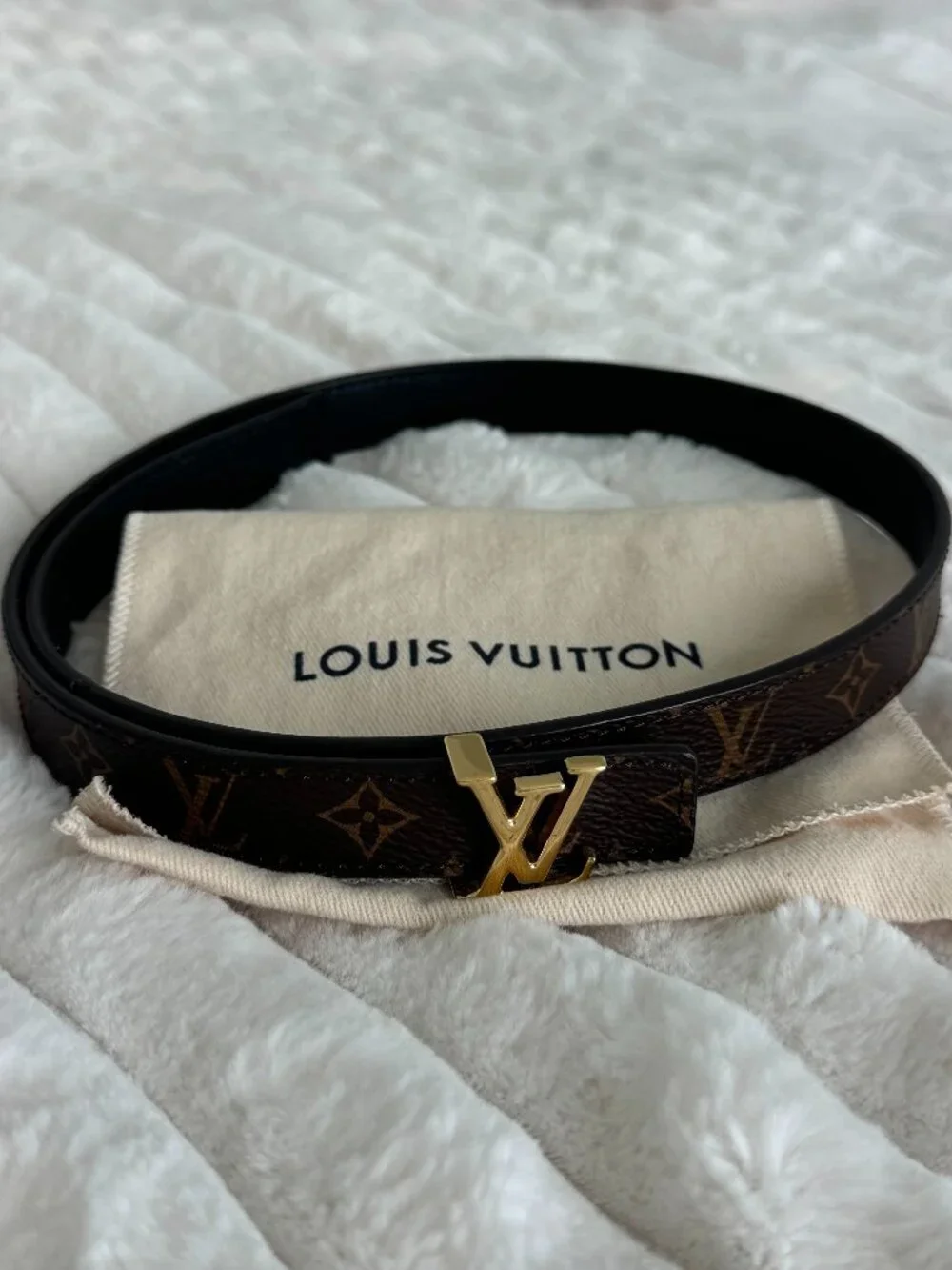 Louis Vuitton Reversible LV Initiales Belt – Full Set | Excellent Condition